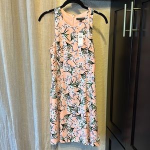SALE ✨ NWT Banana Republic a-line dress (size 0) floral botanical pink